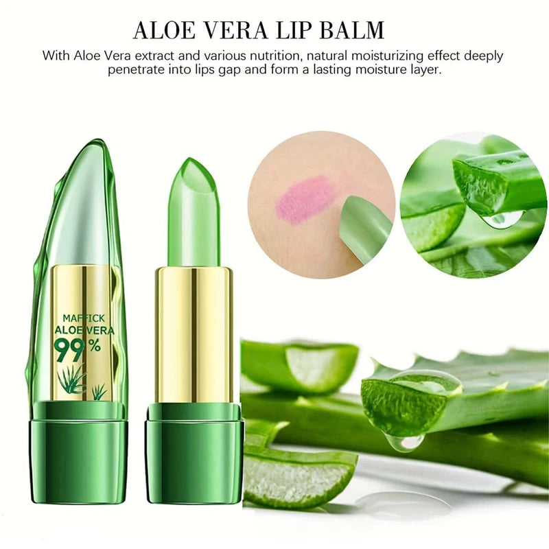 Moisturizing Aloe Vera Lip Balm - VelisseCosmetics