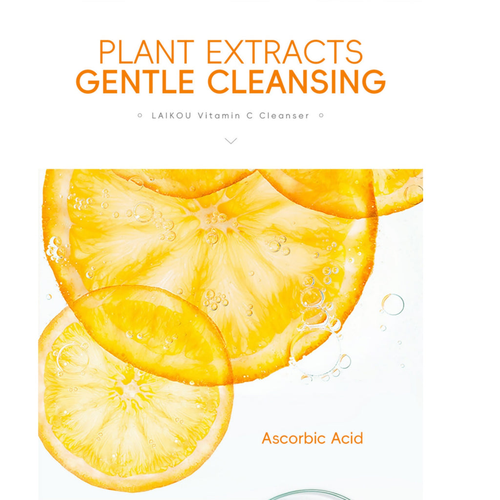 LAIKOU Vitamin C Facial Cleanser - VelisseCosmetics