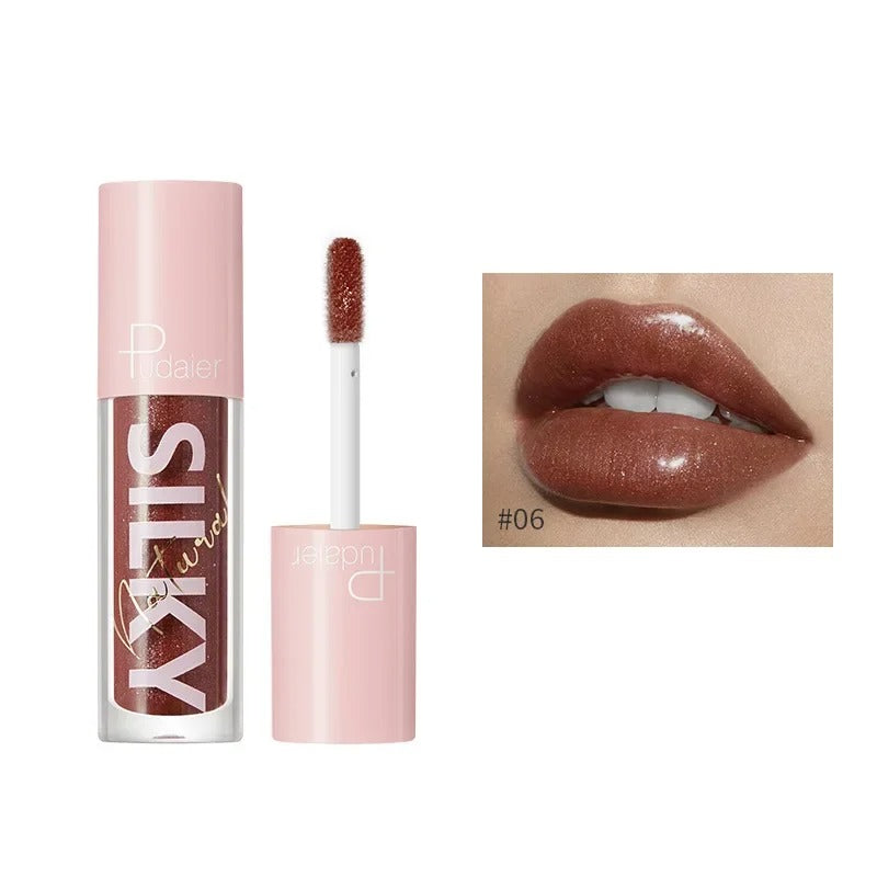 Essential 16 Color Mirror Pearl Lip Gloss - VelisseCosmetics